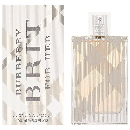 Burberry Женская парфюмерия Burberry Brit For Woman (Барберри Брит фо Вуман) 100 мл туалетная вода burberry brit for her