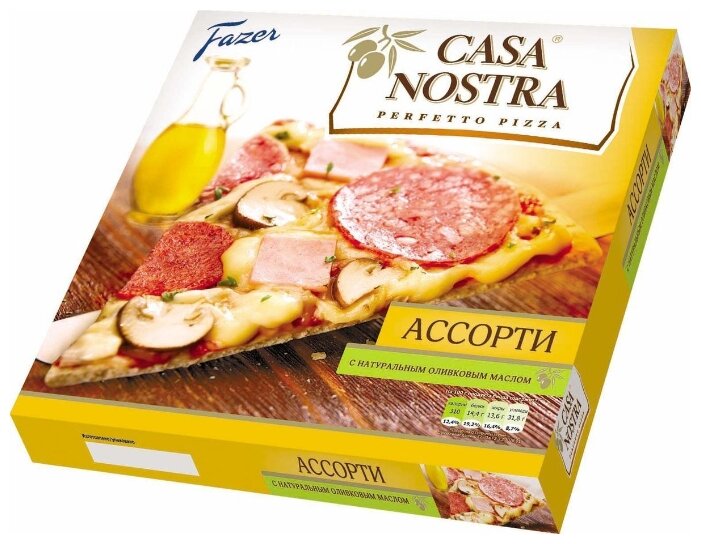 Casa Nostra Замороженная пицца Ассорти 350 г