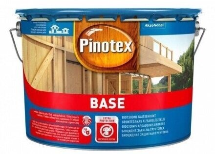 фото Pinotex Base / Пинотекс База грунт под антисептики 10л