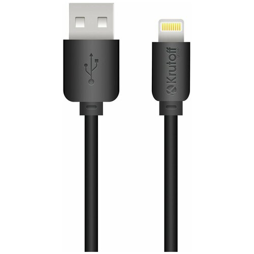 Krutoff / Кабель USB Type-C Krutoff Classic (1m) черный krutoff кабель usb type c krutoff classic 1m белый