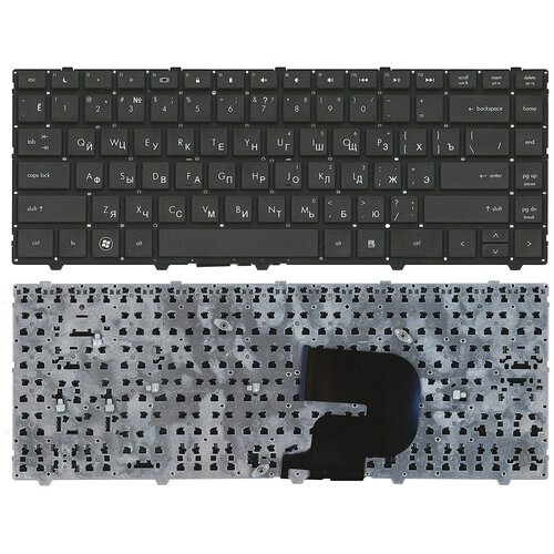 Клавиатура для ноутбука HP ProBook 4341S 4340S черная без рамки 1543₽