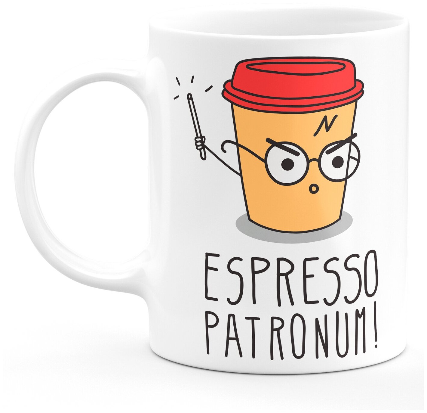 Кружка "Espresso patronum" Гарри Поттер