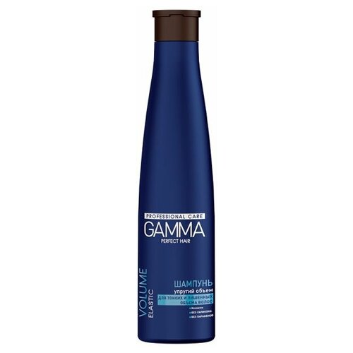 Gamma Шампунь для тонких и лишенных объема волос Perfect Hair 350мл бальзам для тонких и лишенных объема волос упругий объем gamma perfect hair свобода 350мл