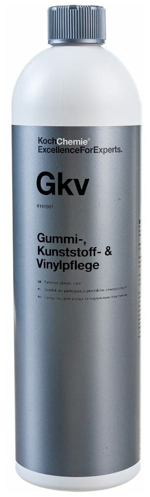 GUMMI- KUNSTSTOFF- & VINYLPFLEGE Koch Chemie