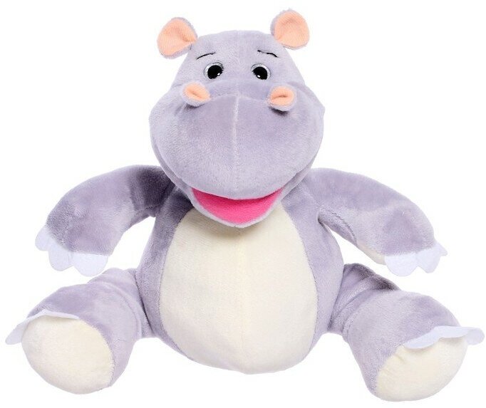 Unaky Soft Toy Мягкая игрушка «Бегемот Кромби», 28 см