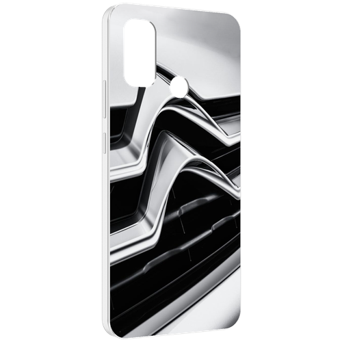 Чехол MyPads citroen-ситроен мужской для UleFone Note 10P / Note 10 задняя-панель-накладка-бампер