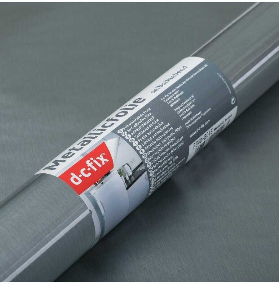 фото 340-8045 Пленка самоклеящаяся D-C-FIX металлическая кисть