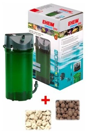 Eheim CLASSIC 2215050 внешний аквариумный фильтр до 350 л, с бионаполнителем