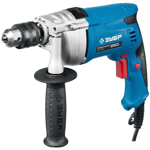 ЗУБР 850 Вт 13 мм ударная дрель мет корпус кейс Профессионал ЗДУ-850 ЭРМКМ2 676000₽