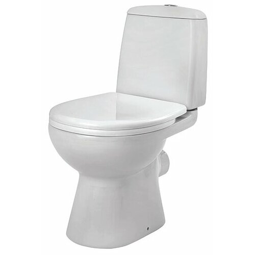 Унитаз-компакт Santek Цезарь 1WH301746 с горизонтальным выпуском белый