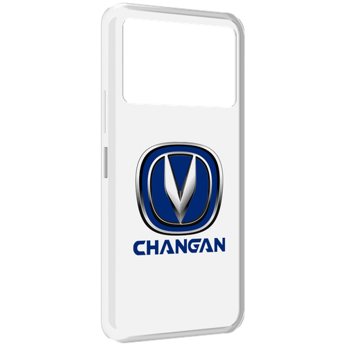 Чехол MyPads Changan-чанган мужской для Infinix NOTE 12 VIP (X672) задняя-панель-накладка-бампер