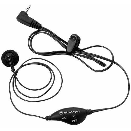 гарнитура головная motorola consumer headset oem Гарнитура проводная телефонная Motorola Consumer Earbud, вкладыши, черный (00174)