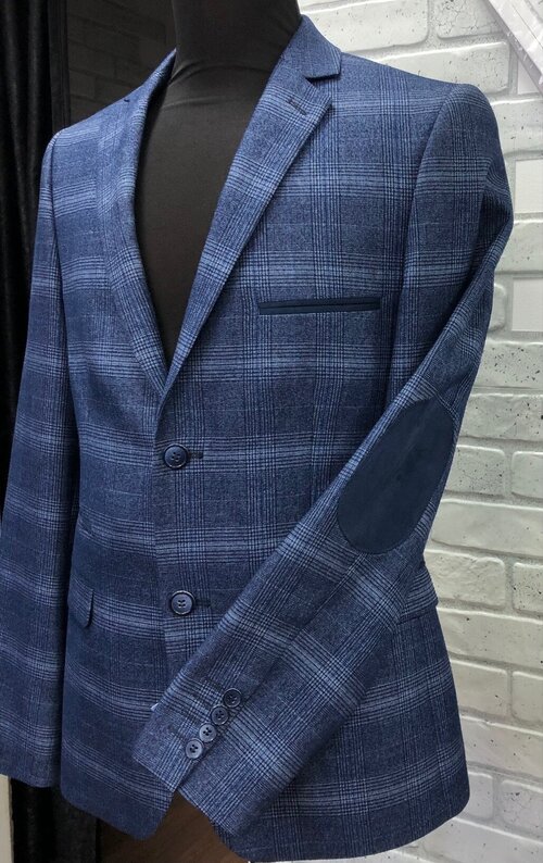 Пиджак DANIEL DIAZ, размер 182-100, синий