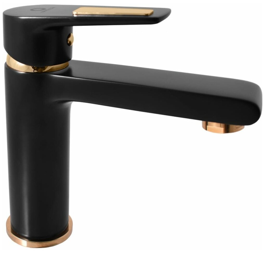 Смеситель для раковины Rav Slezak Colorado CO328.5CMATZ Черный матовый Золото