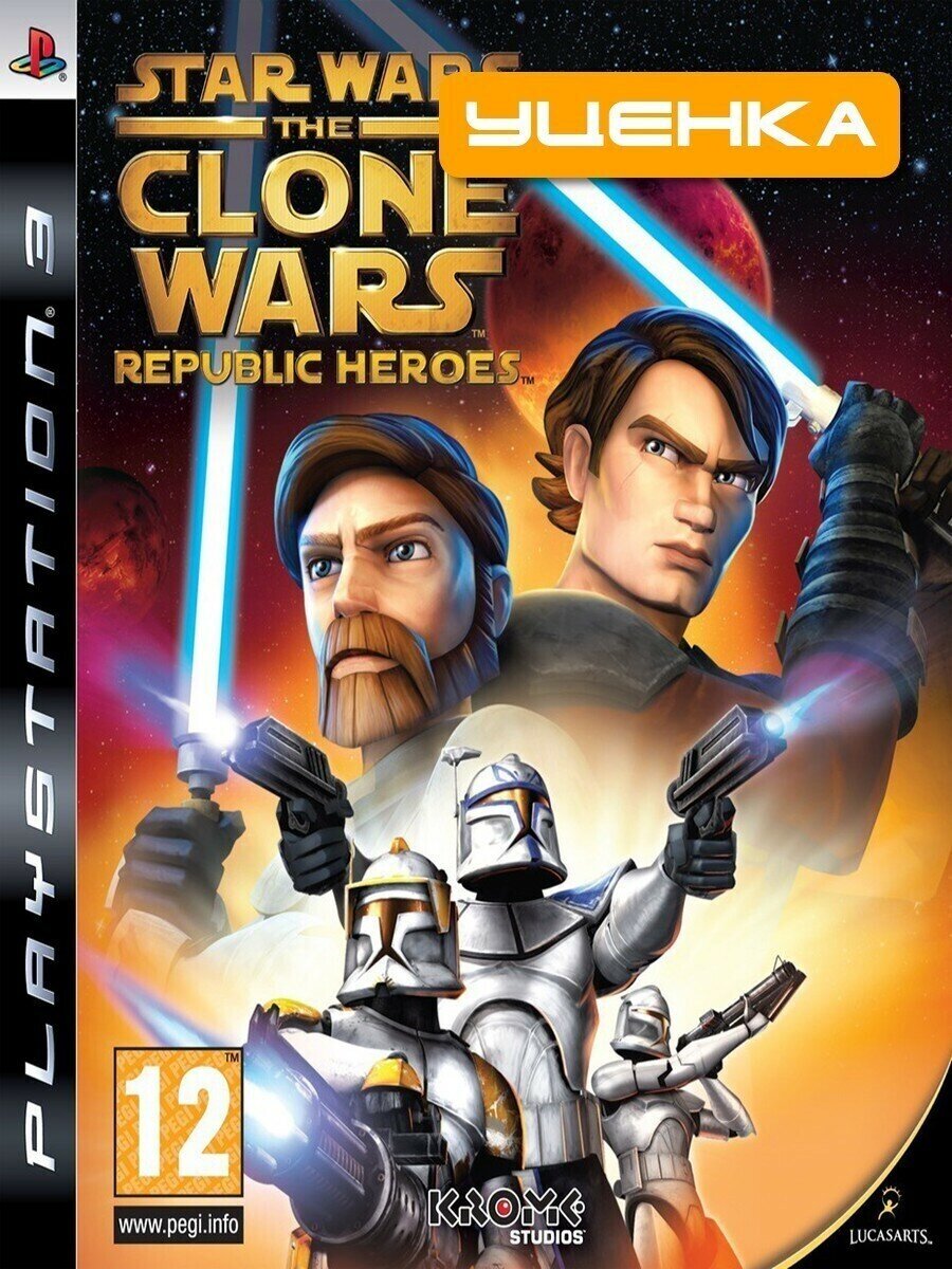 PS3 Star Wars The Clone Wars: Republic Heroes.