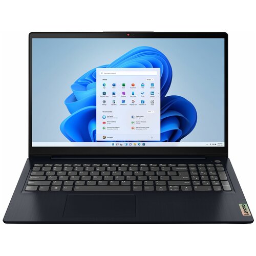 Ноутбук Lenovo IdeaPad 3 15ABA7 15.6 1920x1080 AMD Ryzen 3 - 5425U, 8Gb RAM, 256Gb SSD темно-синий, W11Pro (82RN00AFRK)