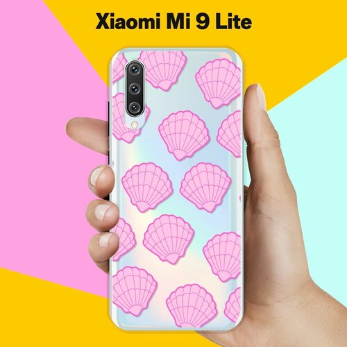 Силиконовый чехол на Xiaomi Mi 9 Lite Ракушки / для Сяоми Ми 9 Лайт