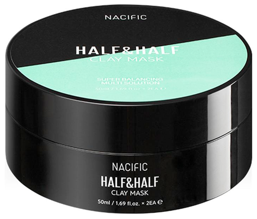 Маска для лица двойная глиняная Nacific Half & Half Clay Mask, 50 мл *2