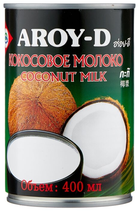 Aroy-D Молоко кокосовое, 400 мл