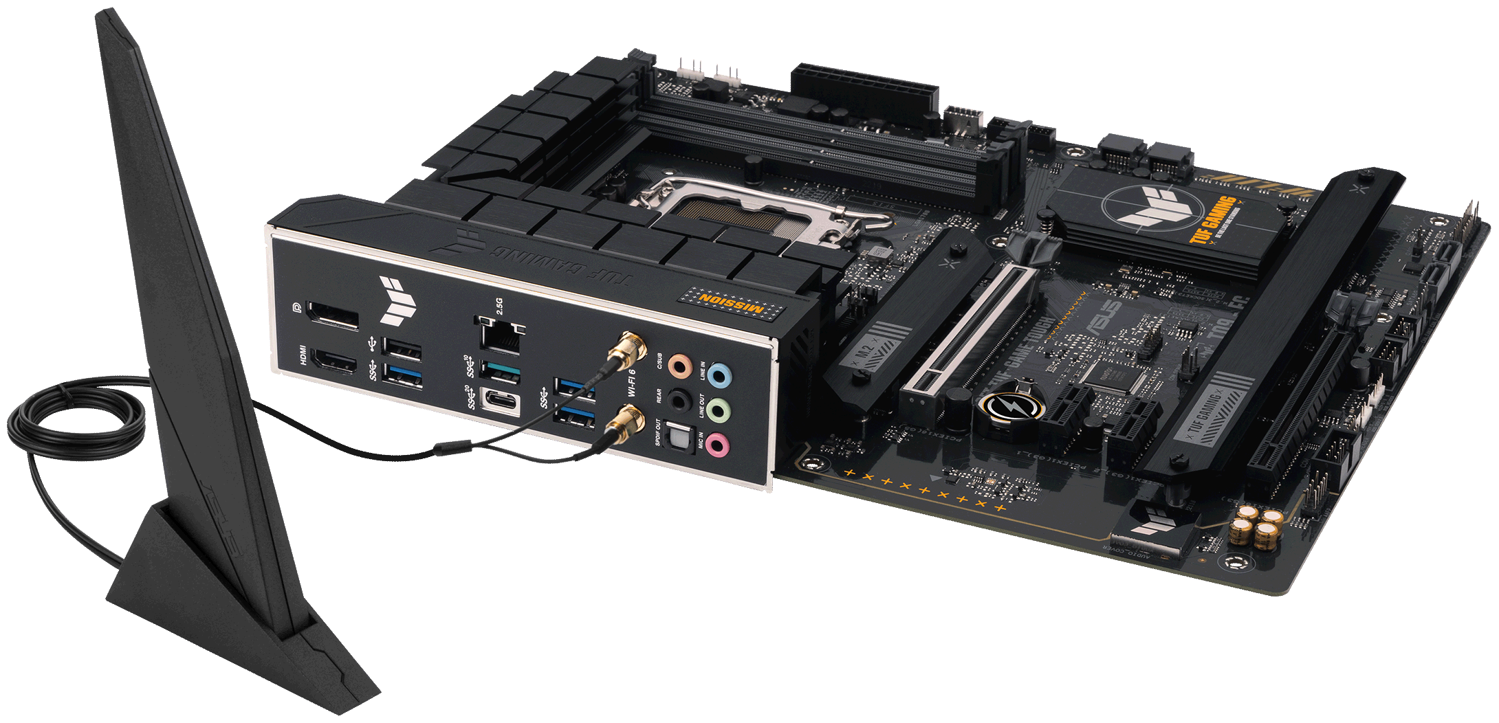 Материнская плата Asus TUF GAMING B760-PLUS WIFI D4, Soc-1700, Intel B760, ATX - фото №3