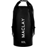 Maclay Гермомешок туристический Maclay 60L, 500D, цвет чёрный