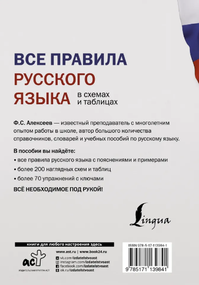 Все правила русского языка в схемах и таблицах - фото №8