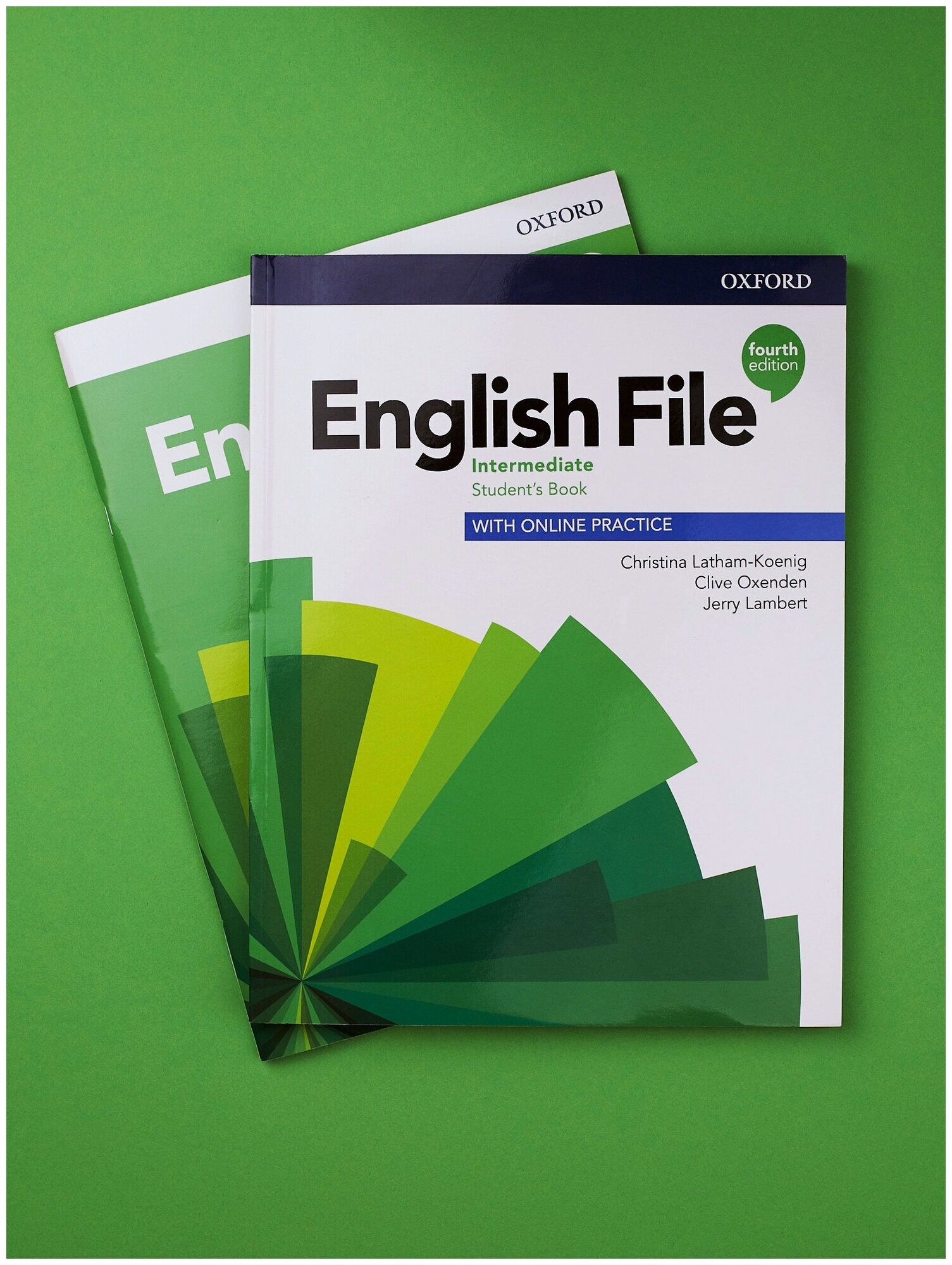 Книга English File Intermediate 4 издание Комплект Student's book + Workbook для изучения английского языка