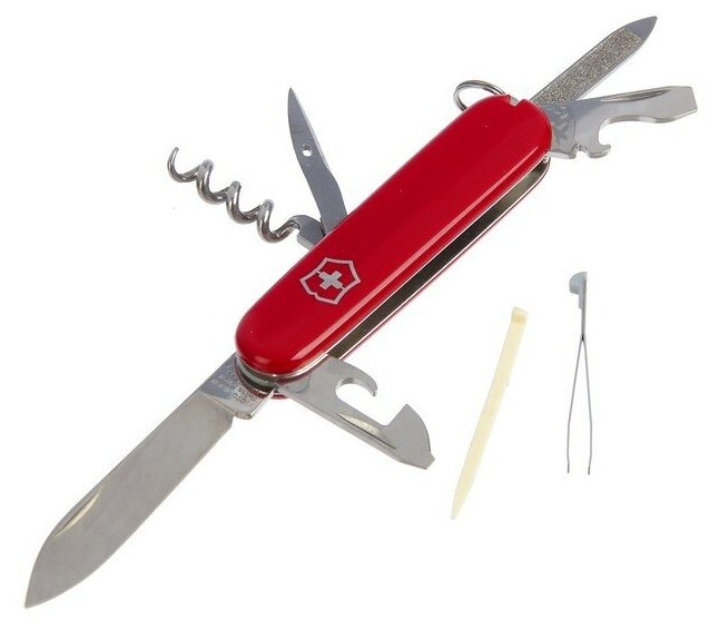 Нож перочинный Victorinox Sportsman (0.3803) 84мм 13функций красный карт.коробка - фото №14