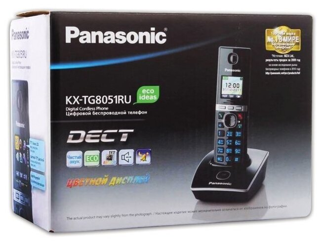 Телефон беспроводной DECT Panasonic - фото №3