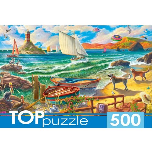 Пазл TOP Puzzle 500 деталей: На берегу моря