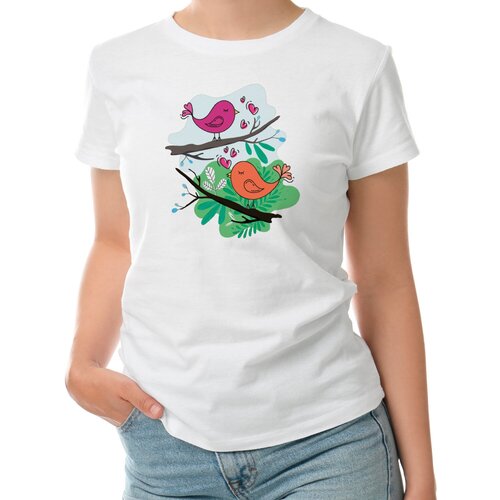 фото Футболка roly, размер s, белый