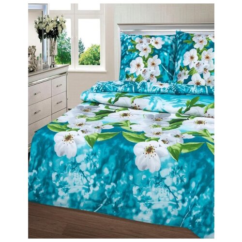 фото Постельное бельё арт премиум из бязи; адель; размер: евро артпостель