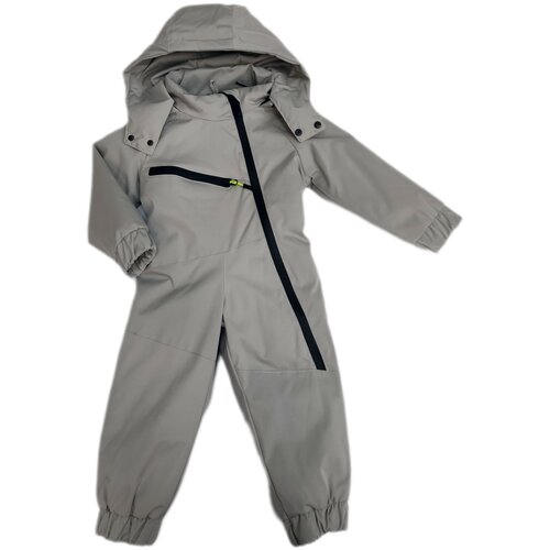 фото Комбинезон демисезонный серый (86, серый) бутик для малышей "мой ангелок"