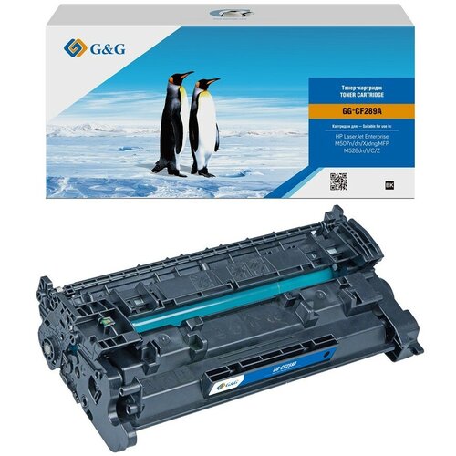 G&G Картридж лазерный GG-CF289A черный 5000стр. для HP LJ M507 MFP M528 есть ограничения по прошивке