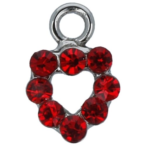 TORIONI PT006 Подвеска 9 х 14 мм №04 никель (прозрачный) 1715613552