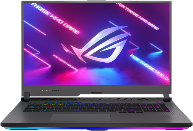 ASUS ROG Strix G17 G713RM-KH096 AMD Ryzen 7 6800H/16Gb/1TB SSD/17,3"FHD IPS 360Hz / NVIDIA RTX 3060 6Gb/WiFi6/BT/Cam//DOS/2.6Kg/Eclipse Gray