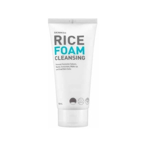 SKINMISO Rice Foam Cleansing Пенка для умывания лица очищающая, 150 мл.