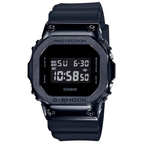 Наручные часы CASIO G-Shock GM-5600B-1, синий, черный наручные часы casio la680wega 1er