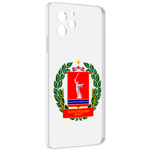 Чехол MyPads герб-волголградской-области для Huawei Nova Y61 / Huawei Enjoy 50z задняя-панель-накладка-бампер