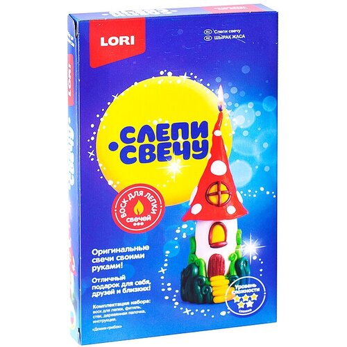 Слепи свечу Домик-грибок