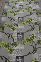 Ковровая дорожка на войлоке, Витебские ковры, с печатным рисунком, 1236_46, серая, 1.4*3 м