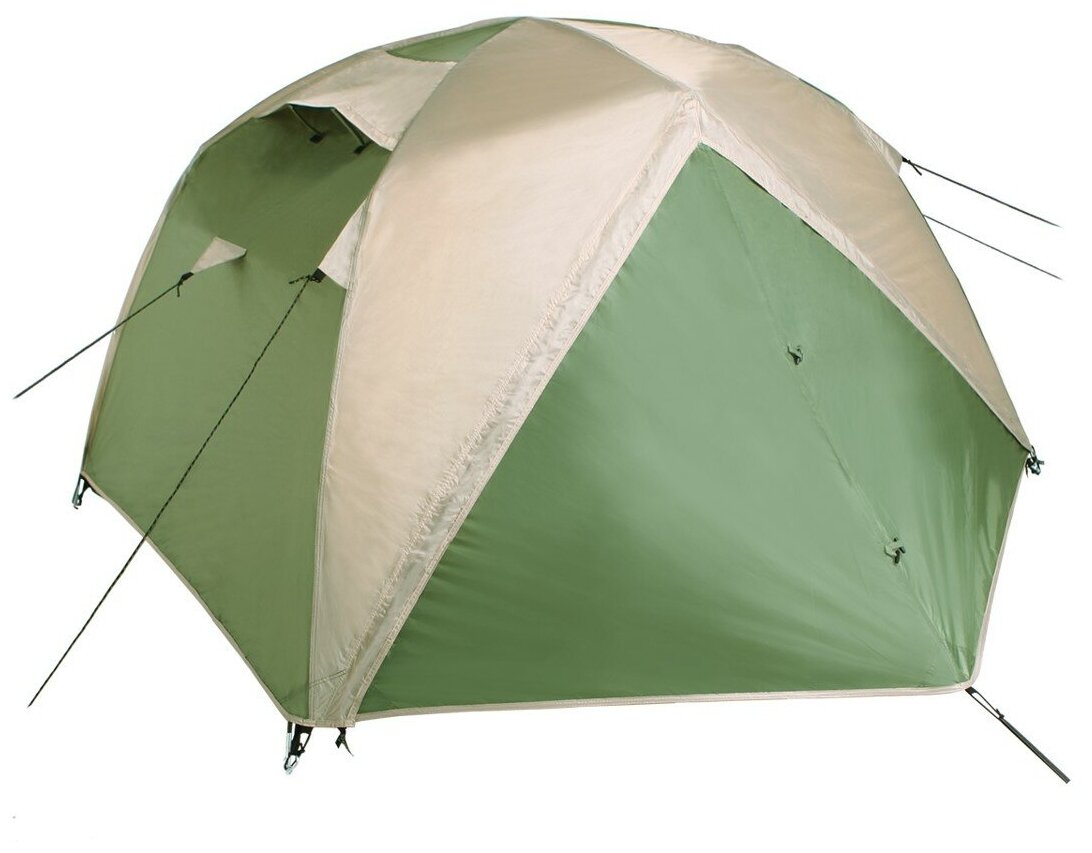 Палатка BTrace Point 2+, зеленый/бежевый