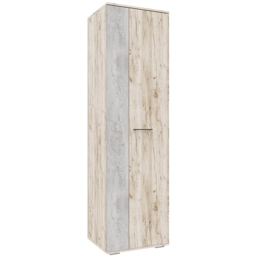 Мс для прихожей Бостон ШК-600 дуб крафт серыйбетонный камень 8598₽