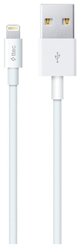 Кабель TTEC Apple Lightning - USB 2DK7508B белый