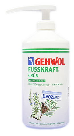 Gehwol Бальзам для ног Fusskraft Green, 500 мл, 550 г, 1 уп.