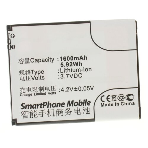 фото Аккумулятор ibatt ib-u2-m513 1600mah для zte blade 3 pro, v829, v889m, mimosa x, n817, u795, v956, grand x lte, u817, v889s,