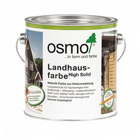 Краска масляная OSMO Landhausfarbe влагостойкая полуматовая 2101 белый 0.75 л