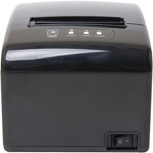 Принтер чеков Poscenter RP-100 USE (80мм, 260 мм/сек, автоотрез, RS232+USB+LAN) черный