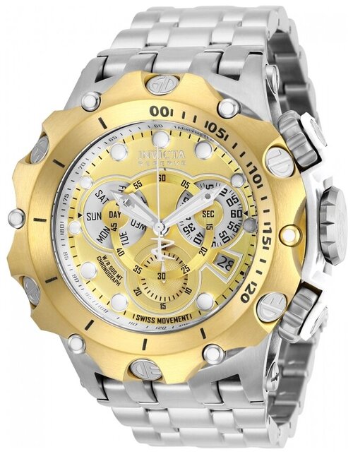 Наручные часы INVICTA Venom Hybrid Swiss Chronograph 27790, серебряный