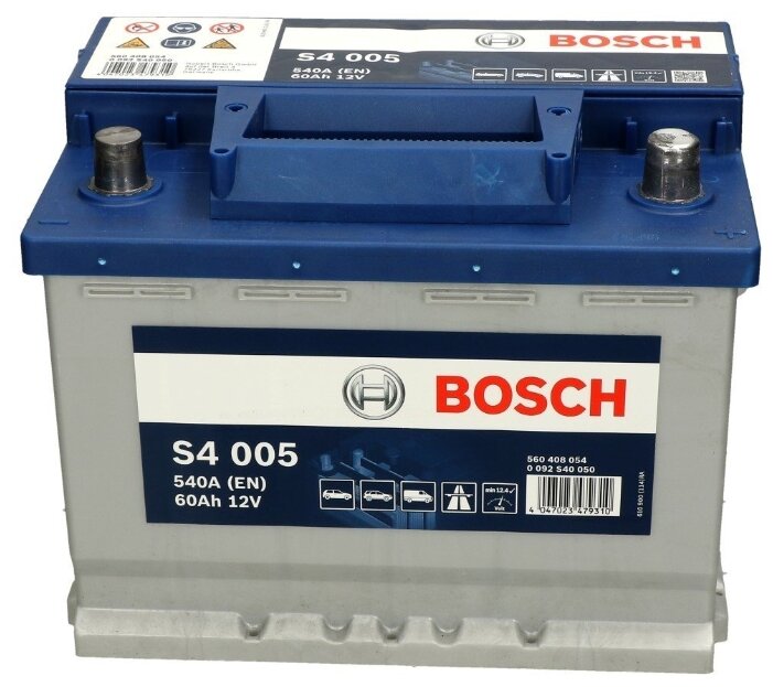 Автомобильный аккумулятор Bosch S4 005 (0 092 S40 050)